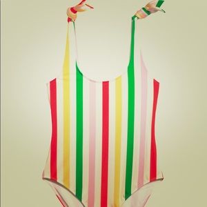 Never worn striped swimsuit from & Other Stories